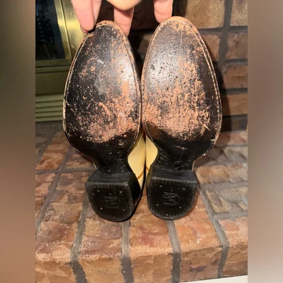 Vintage Tony Lama Wing tip boots - Picture 13 of 14